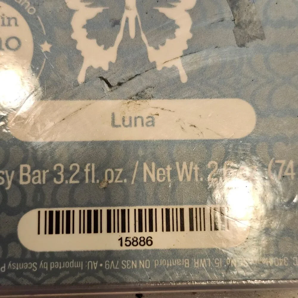Scentsy Luna Wax Bar 3.2 fl oz / 2.6 oz (74g) Home Fragrance Wax Melts